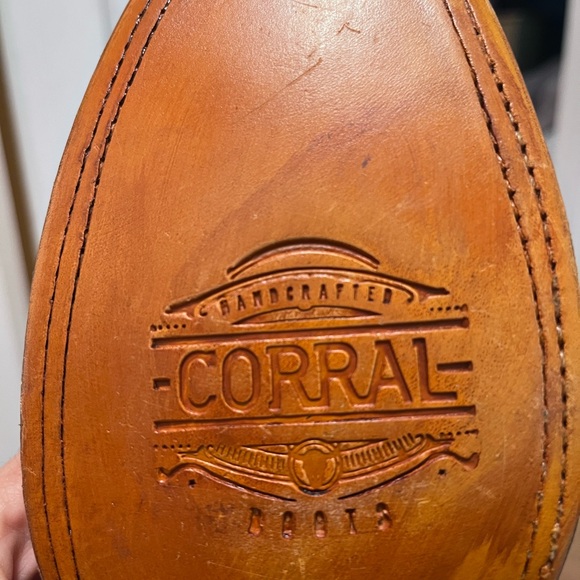 *NEW* Corral Australia Brown Embroidered Cowboy Boots - Picture 11 of 15